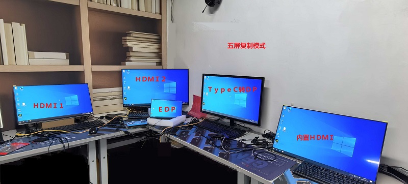 澤創(chuàng)偉業(yè)板載獨(dú)顯工控主板支持5屏顯示